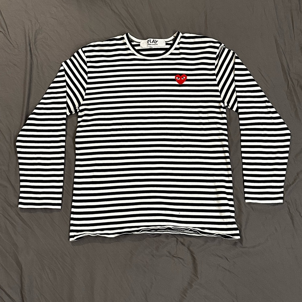 Comme des Garçons Long Sleeve Striped Tee